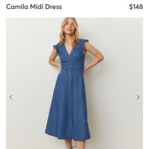 Marine Layer Camila midi dress